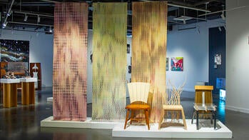 installation view of Gelman Gallery