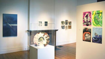 installation view of gallery