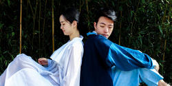 Hanbok attire, traditional clothing from Korean culture