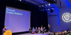 Provost Touba Ghadessi speaks at Convocation 2025