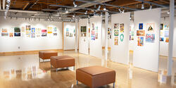 installation view of exhibition in ISB Gallery