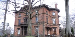 the Lippitt House Museum in winter