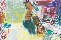 colorful abstract painting