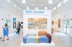 installation shot of RISD Emerging 