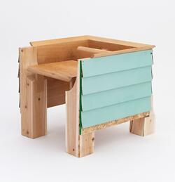 60 E Transit Street - White oak, vinyl siding, OBS, acrylic paint