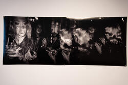 a series of overlapping images of women