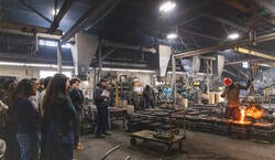 students in the cumberland foundry