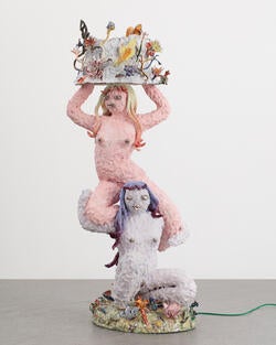 Double Lady Lamp by Katie Stout