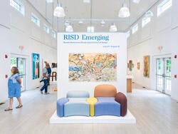 Gallery view of 2026 RISD Emerging Exhibition on Martha's Vineyard