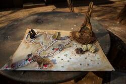 a sculpture inspired by termite observation