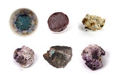 samples of bohemian glass by Tanmayee More