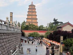 a monument in china