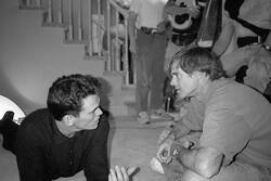 Gus Van Sant directs Matt Dillon in To Die For, 1994