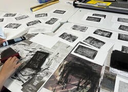 homeboy industries sketched on paper