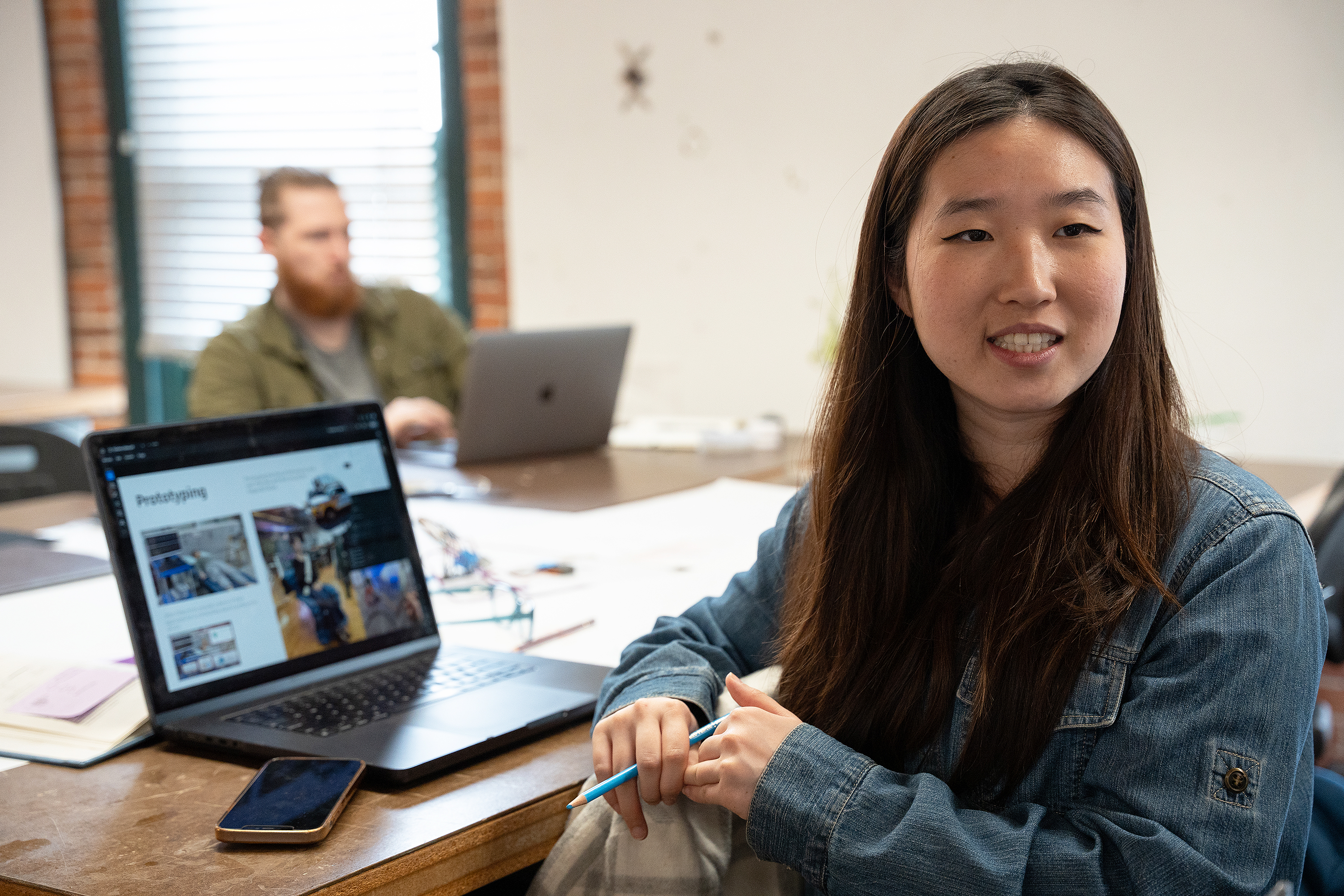 Christina Wang discusses her project