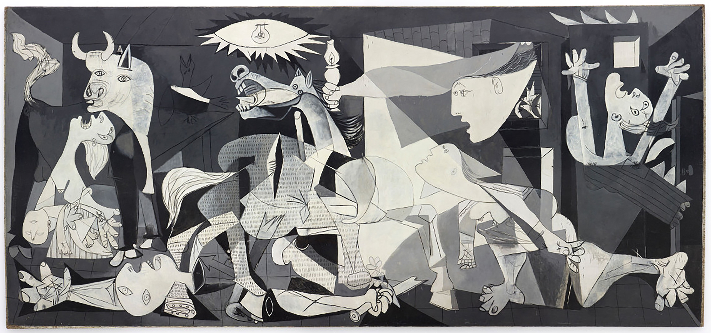Picasso's Guernica, painted in 1937