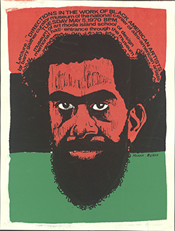 Barry Gaither Black Artists lecture poster