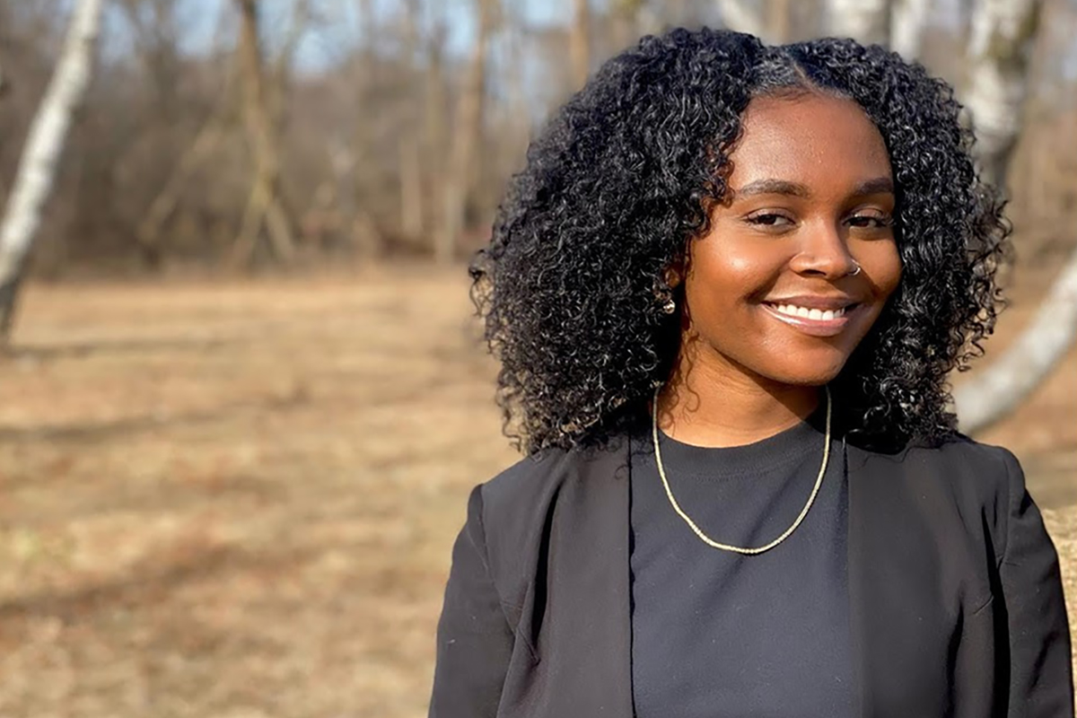 portrait of museum fellow Ahmari Benton