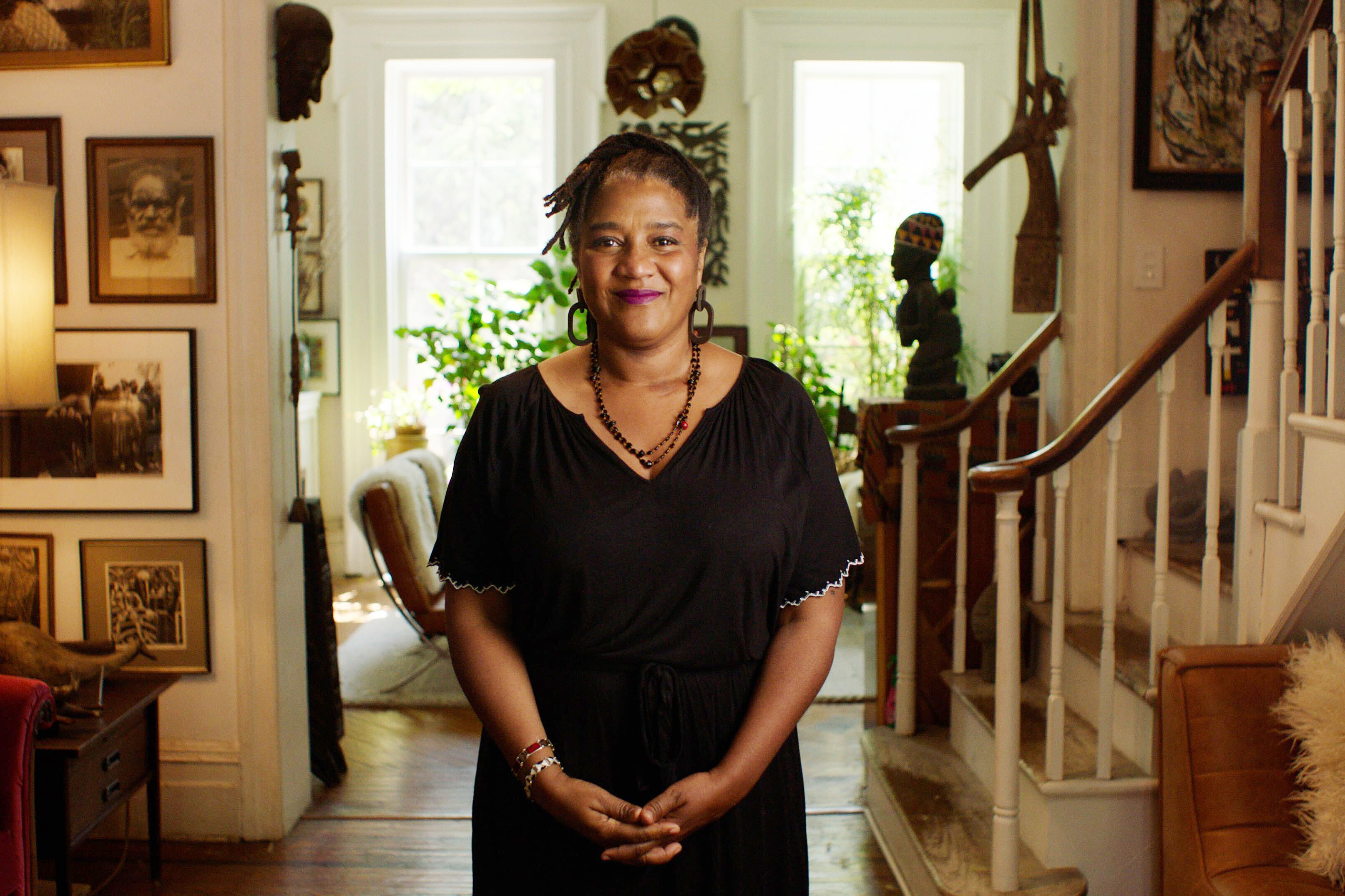 honorary degree recipient Lynn Nottage at her home in Brooklyn