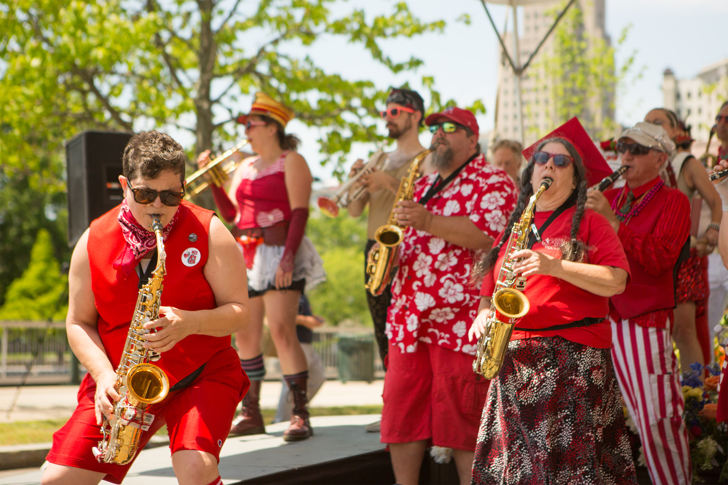 extraordinary rendition band in full swing