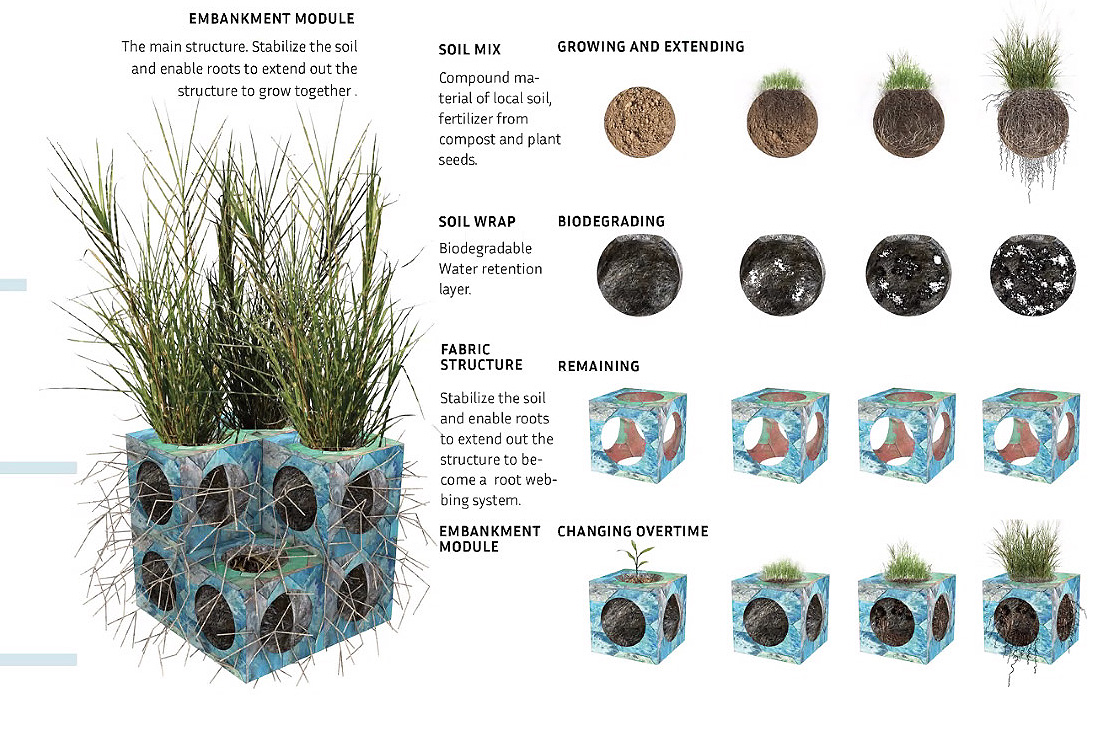 Fengijao Ge MLA 20 modular structures for deep-rooted local grasses