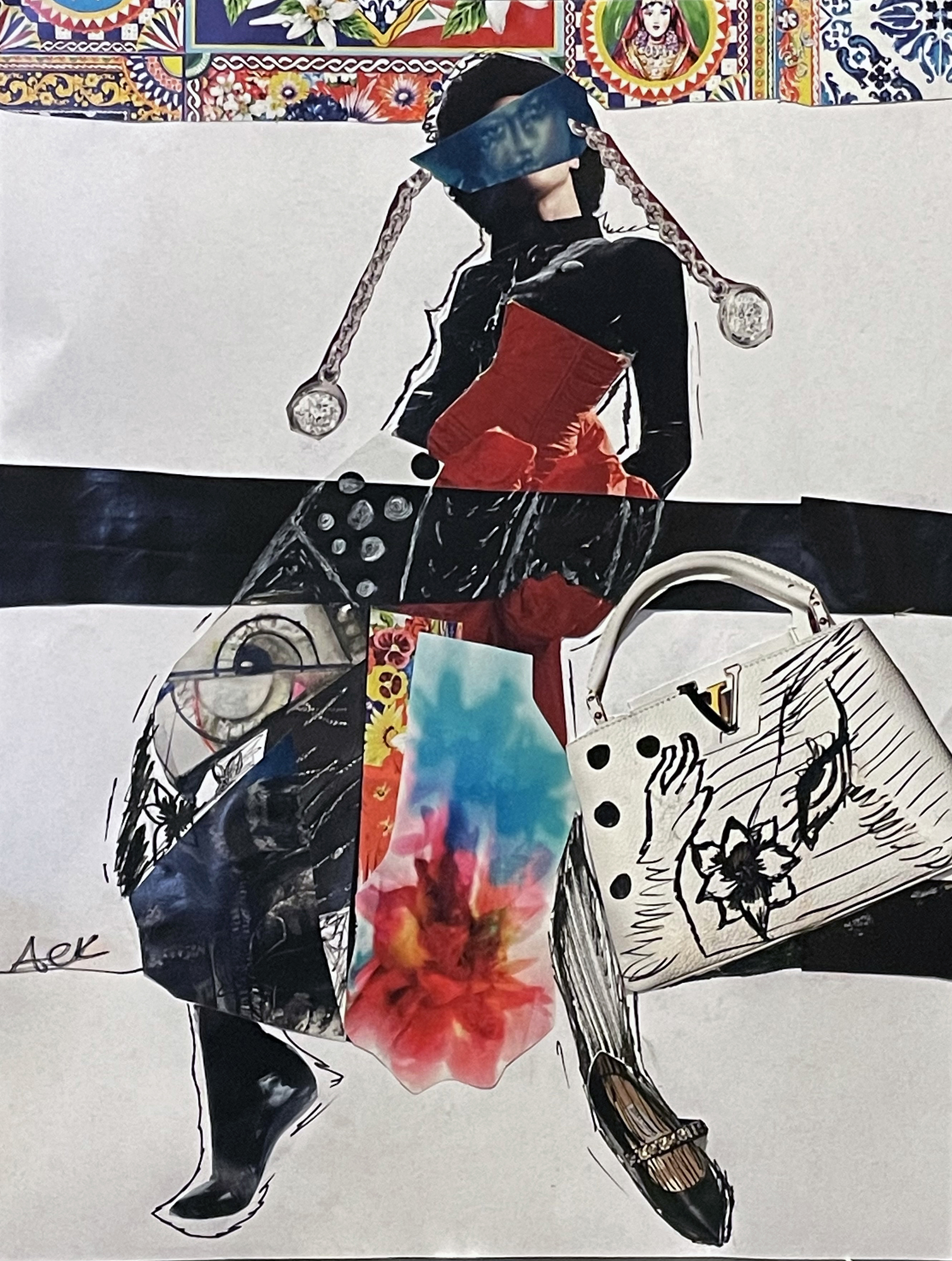 fashion collage by CE student