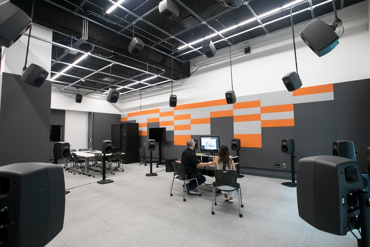 Inside the spatial audio studio