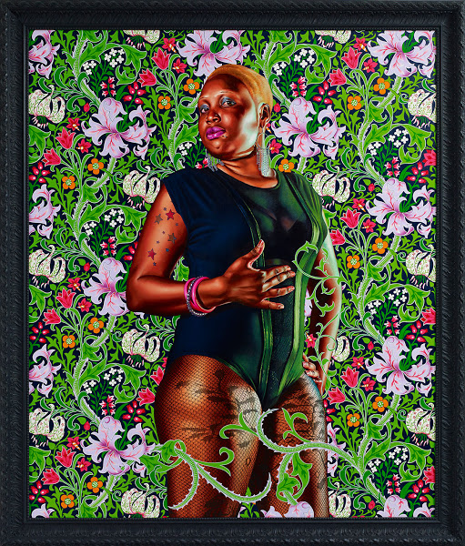 Portrait of Mary Hill Lady Killgrew 2013, by Kehinde Wiley