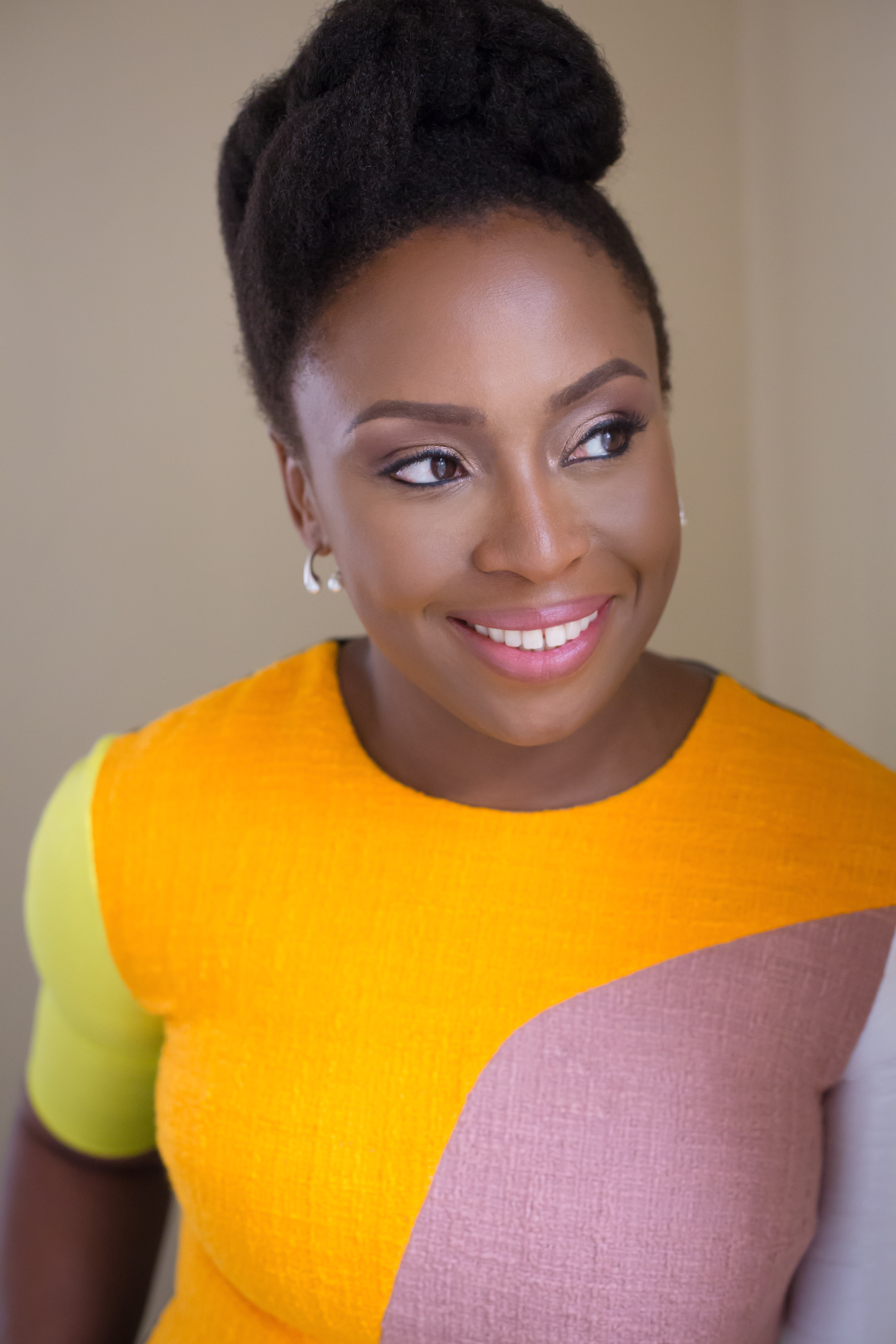 Nigerian-born novelist Chimamanda Adichie
