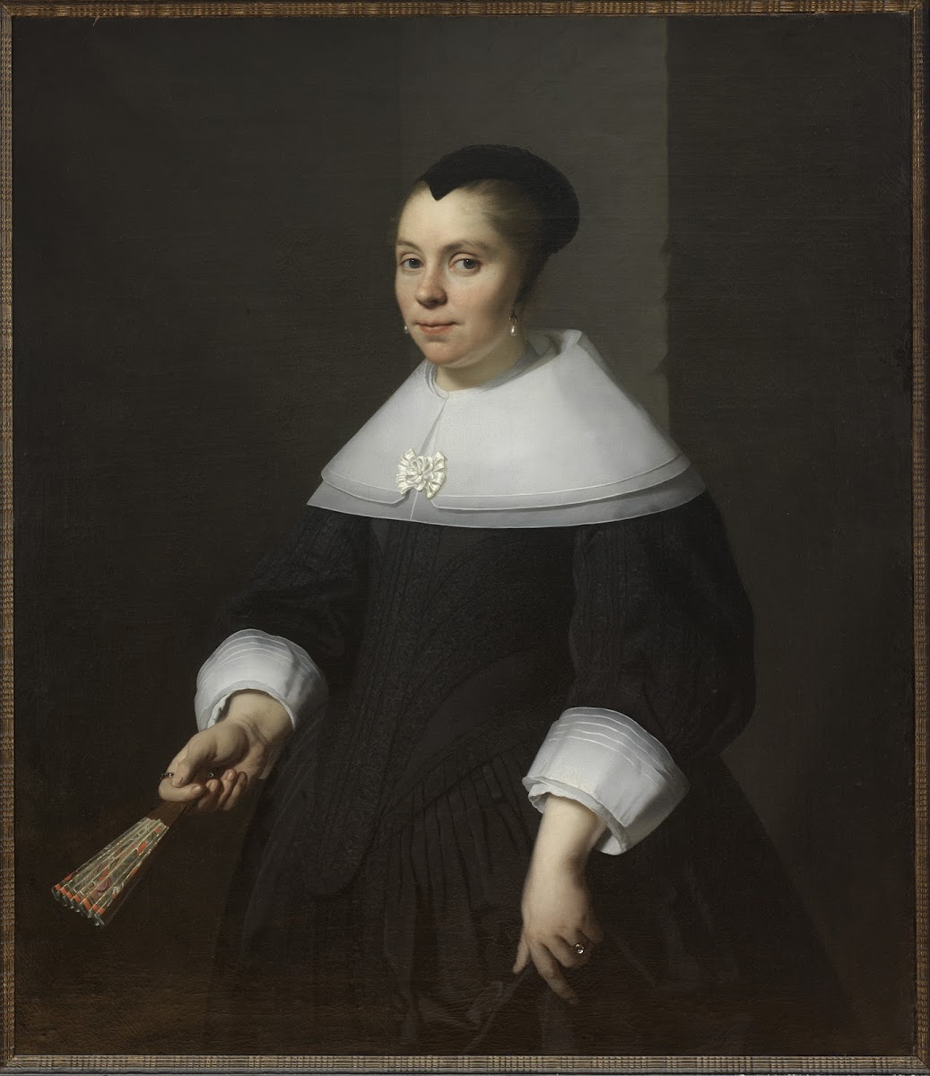 Portrait of a woman, ca. 1655, by Bartholomeus van der Heist
