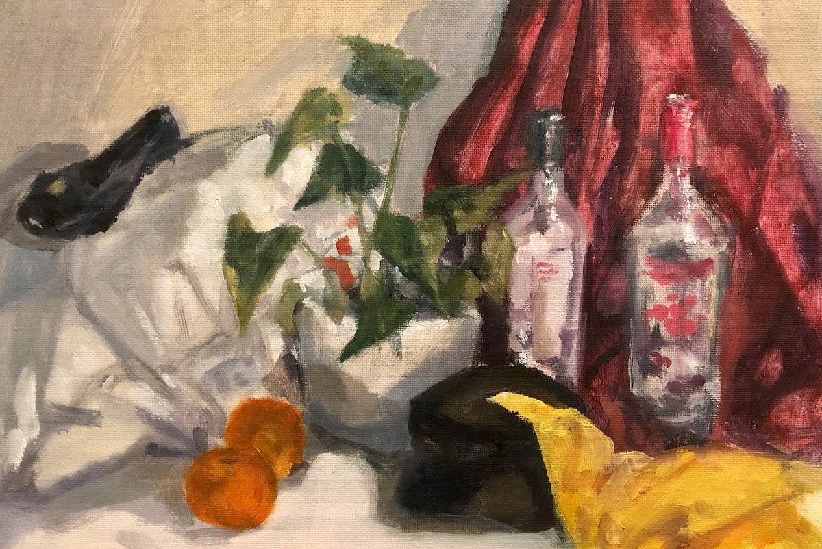Still life painting by first-year student Suwen Han 24 EFS
