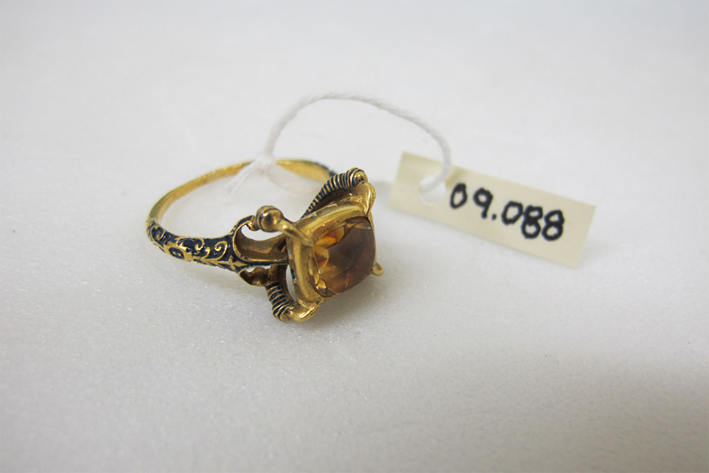Topaz ring from The RISD Museum