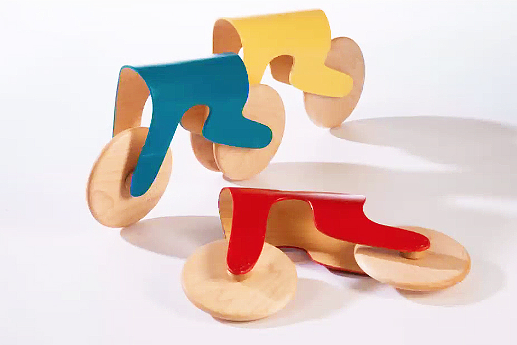 Wooden toys designed by Furniture Design students