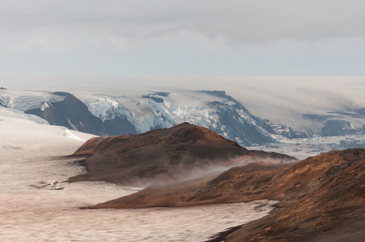 Vatnajökull ice cap in iceland