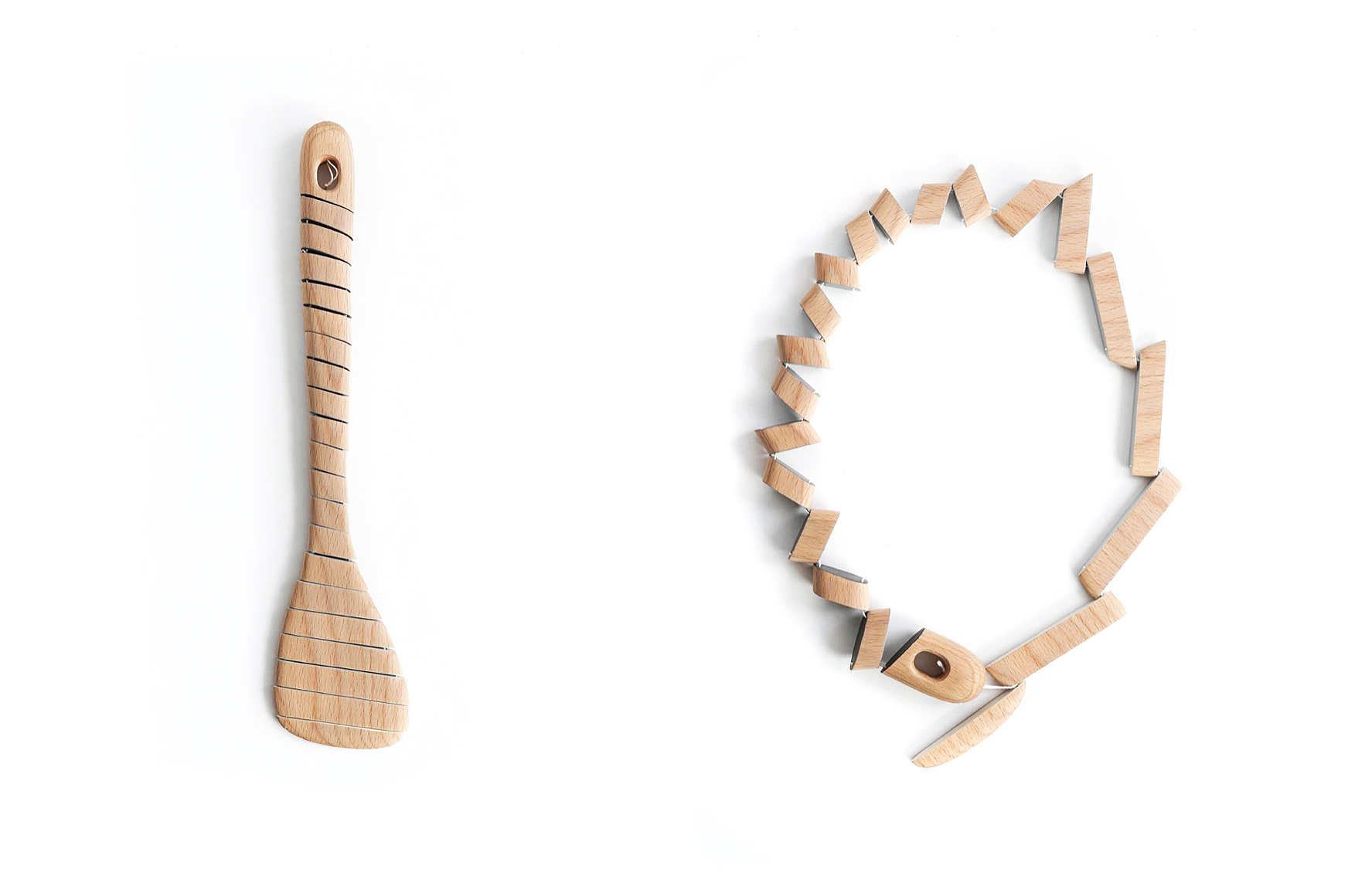 wooden spatula or necklace?