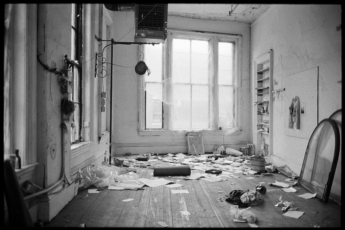 Francesca Woodman 79 PH messy studio