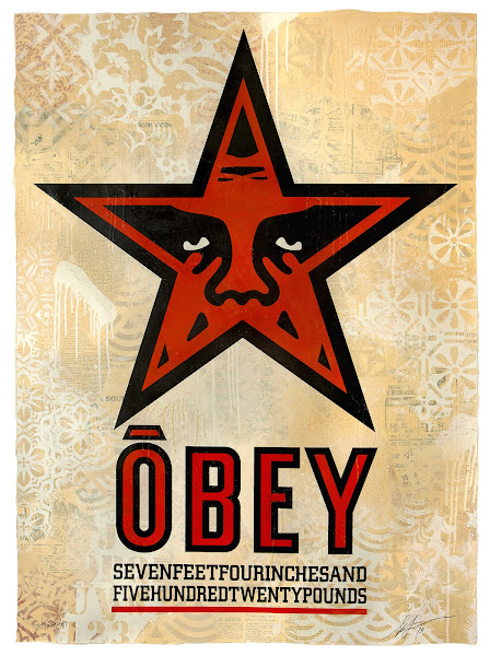 Obey Poster, by street artist Shepard Fairey 92 IL