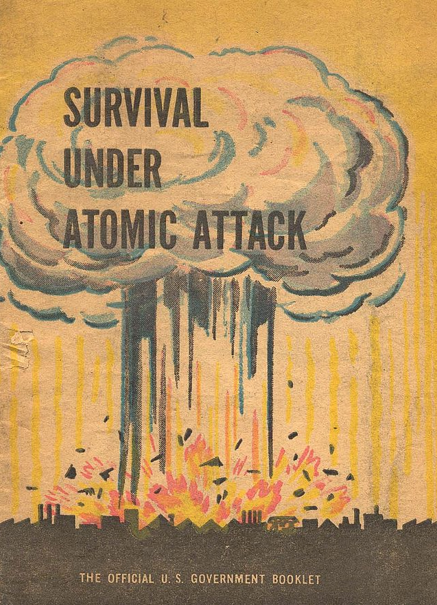 Survival Under Atomic Attack, cover of official U.S. Government booklet
