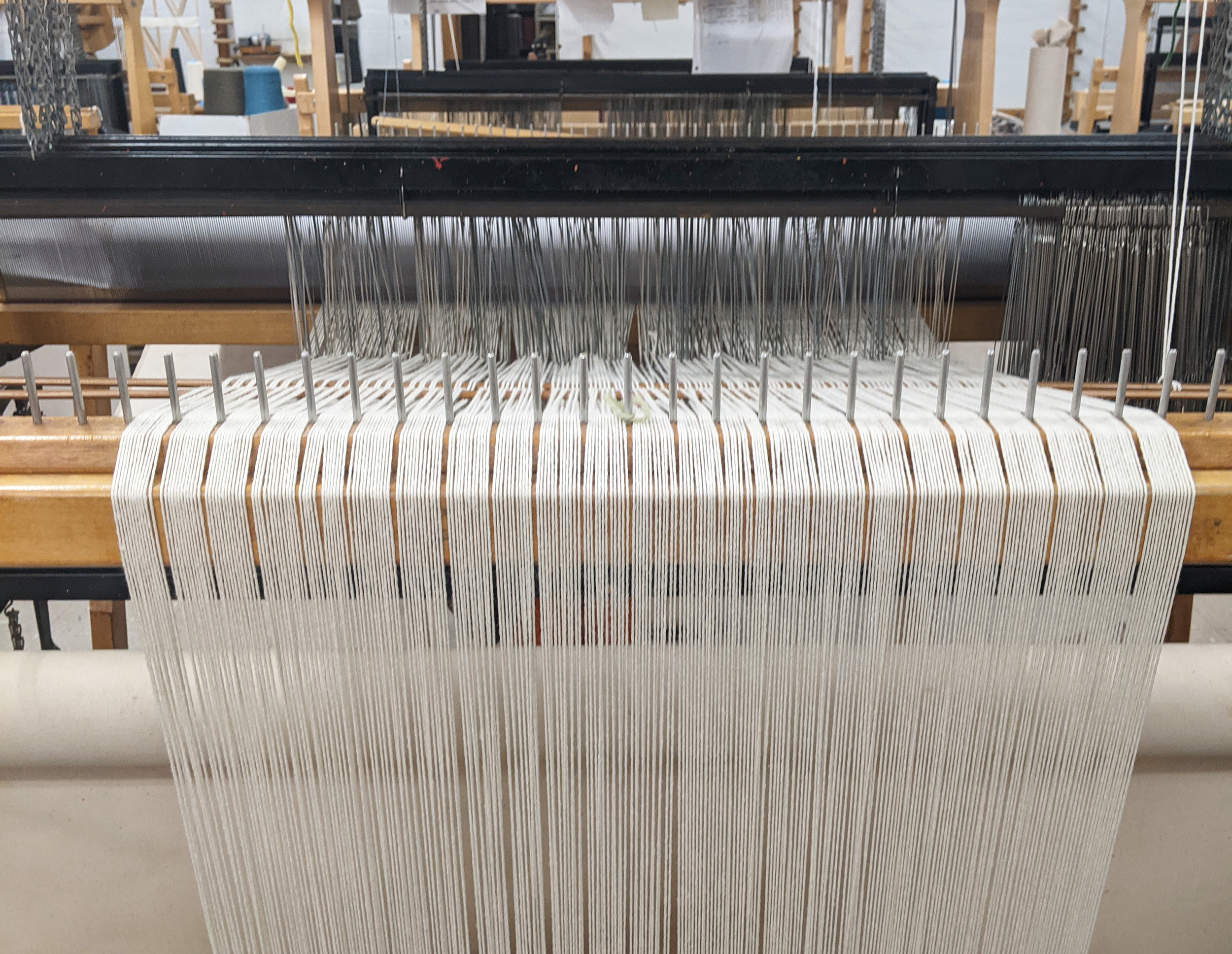 fonseca tapestry on the loom