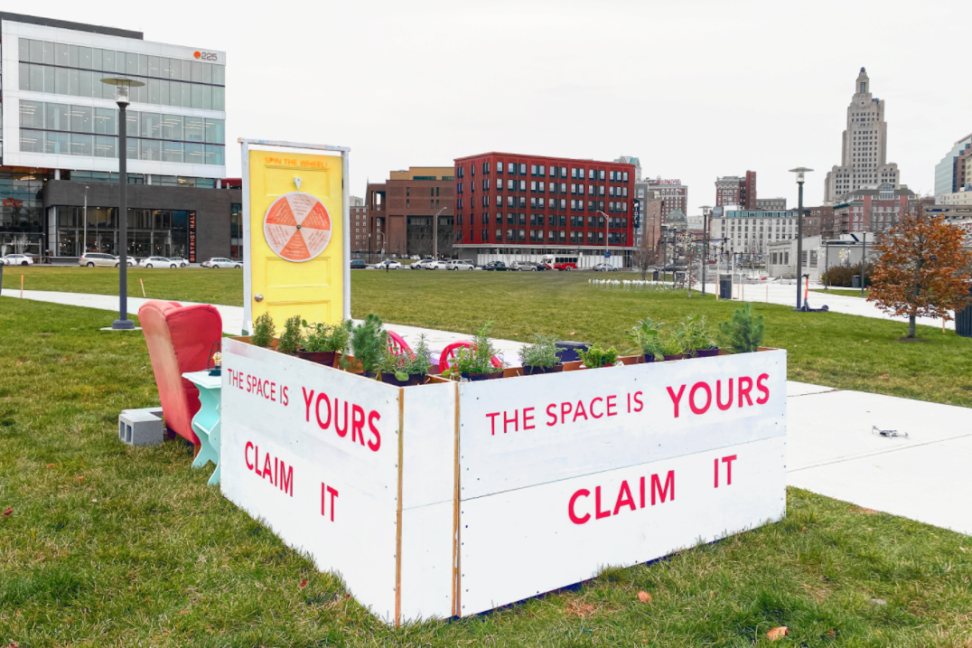 Claim Your Space popup