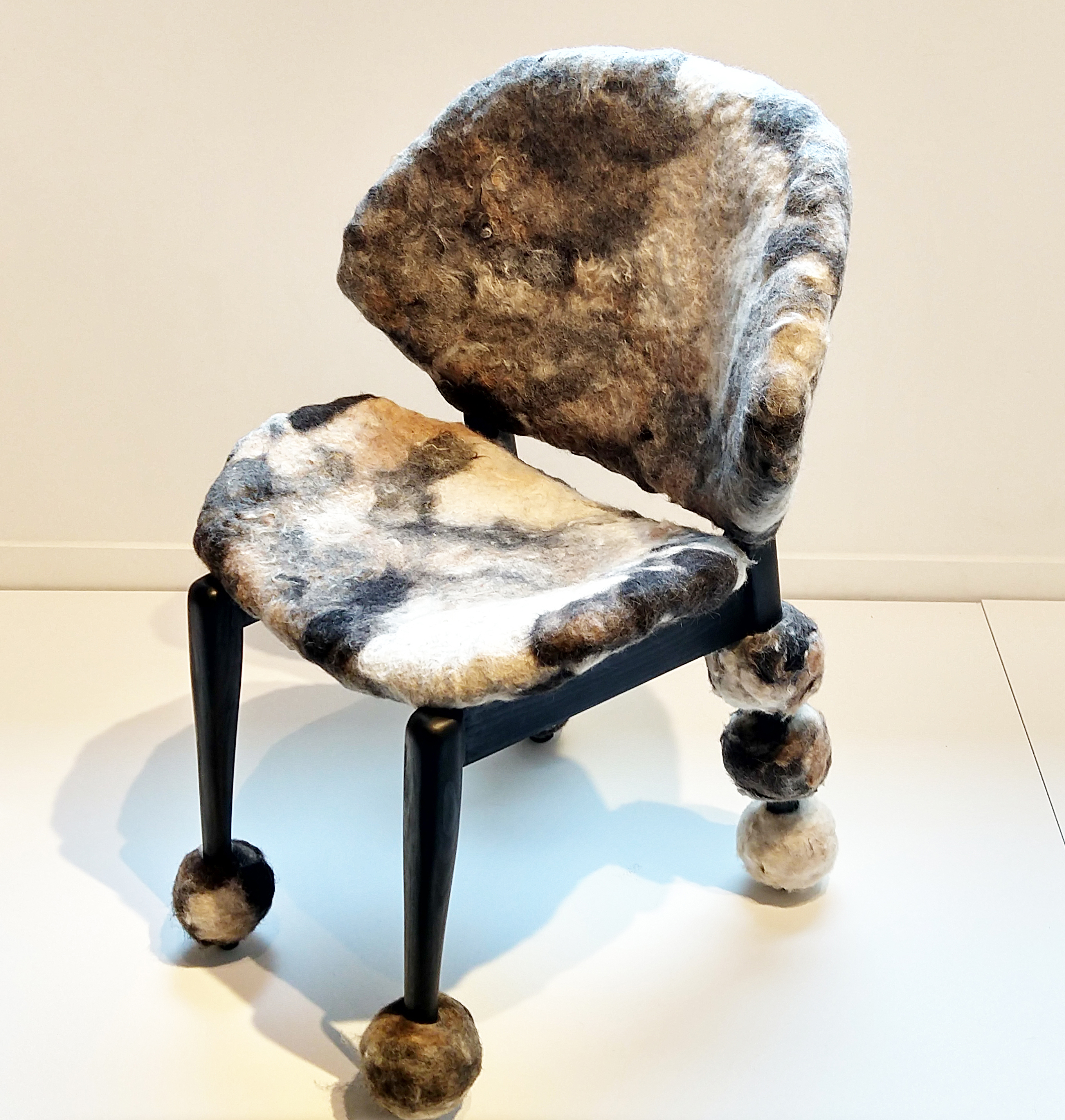 Hair of the Dog by Hali Barthel 20 FD is made from felted dog hair