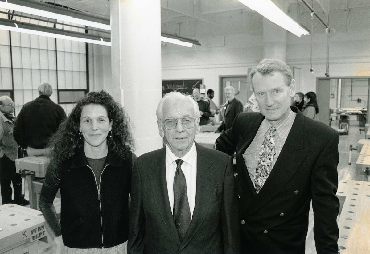 Roger Mandle in a Furniture Department studio