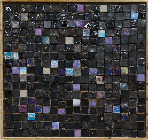 Composition of 306 ceramic tiles by Maddy Parrasch 19 PT