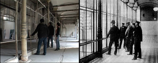 Still from The Capital of Accumulation (2010), an experimental diptych/film by artists-in-residence Raqs Media Collective