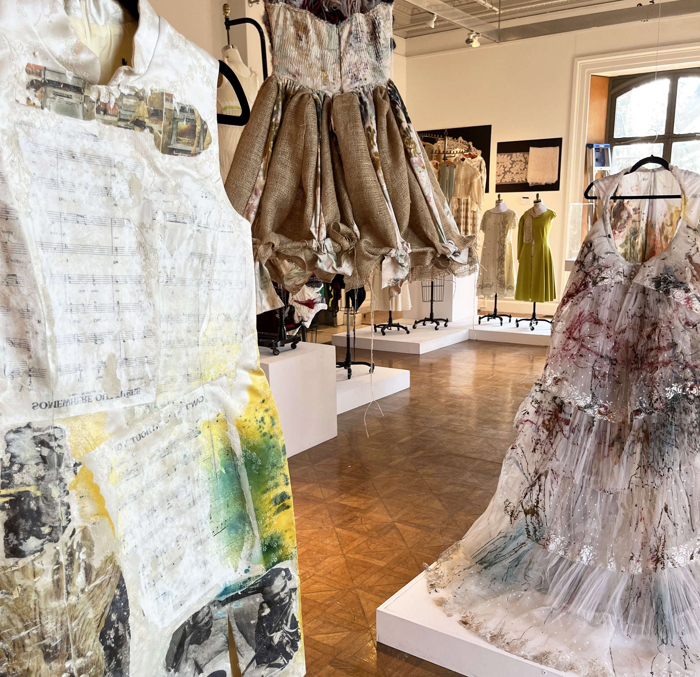 more work on view in the gallery