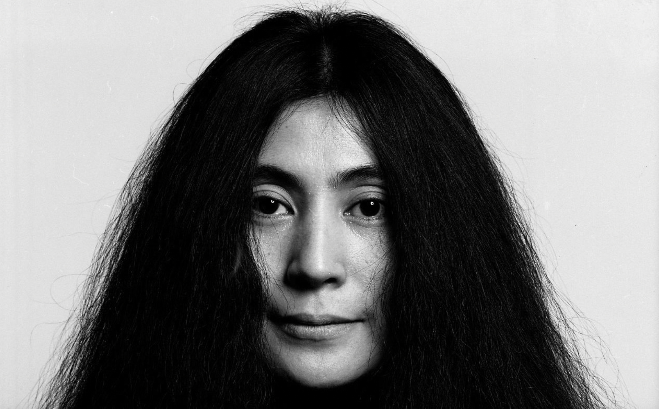 portrait of conceptual artist Yoko Ono
