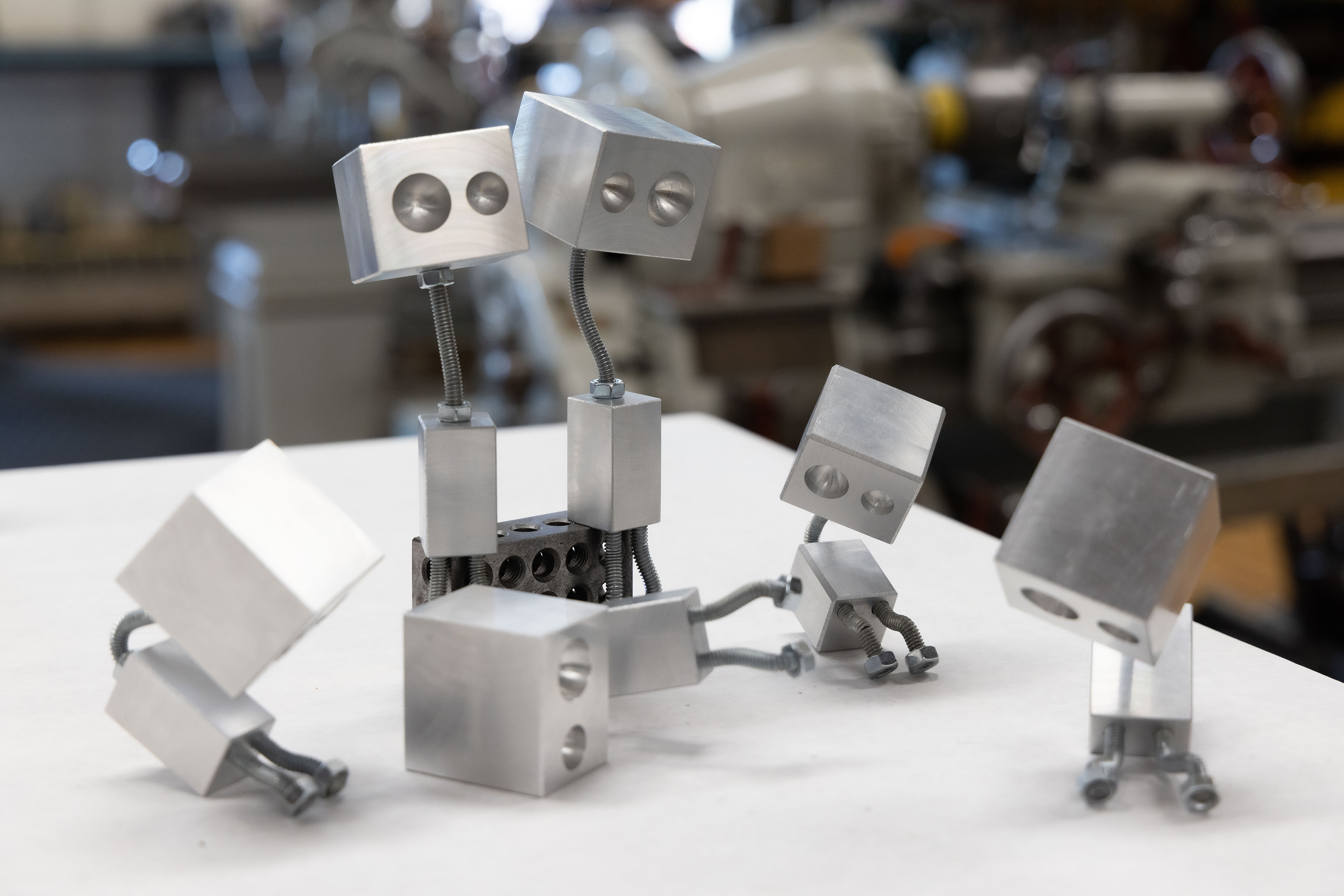 cute little robots by Ethan Howard