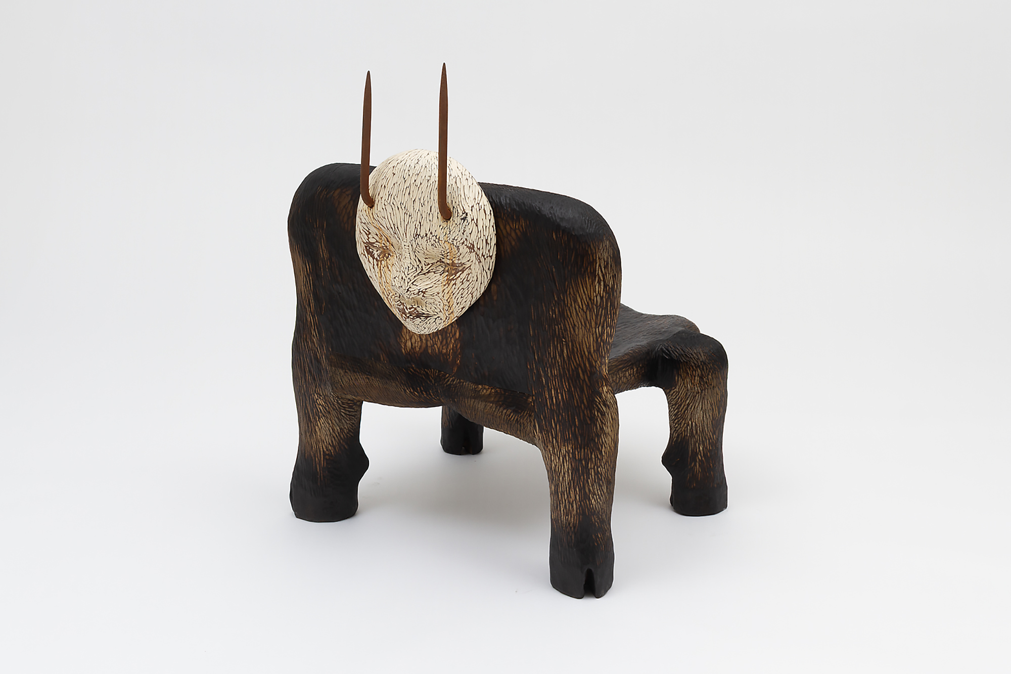 bull seating piece by Ortiz