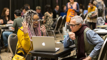 Career Center Portfolio Review at the Rhode Island Convention Center