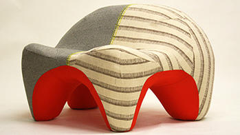 A sculpture by artist and Furniture Design alum Tanya Aguiñiga